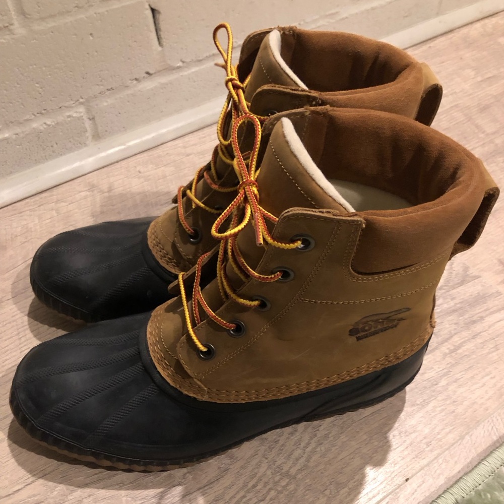 SOREL men’s CHEYANNE II LACE DUCK BOOT